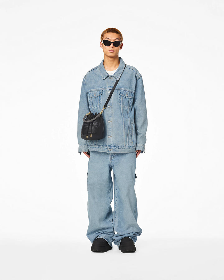 The Leather Bucket Bag